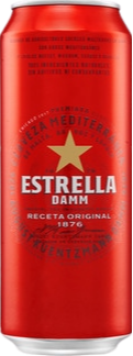 Estrella Damm blik van 50cl Estrella Damm blik van 50cl
